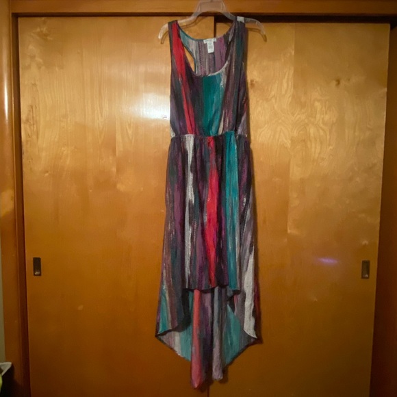 love, Fire Dresses & Skirts - Multi Colored - High/Low Summer Dress